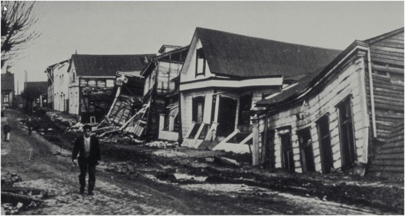 Chilean 1960 Earthquake Damage