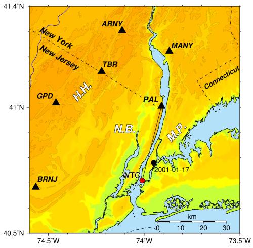 NYC Seismic Stations